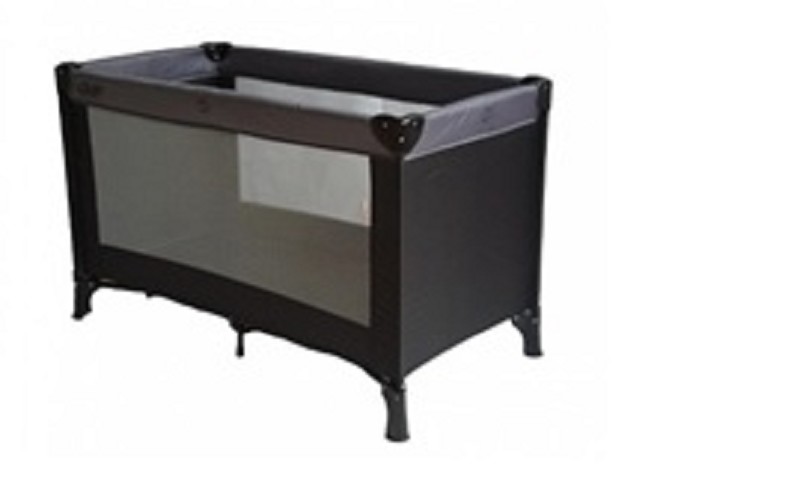 Lit de camping dans un sac anthracite 60x120 cm