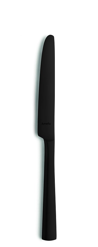 Couteau de table Amefa Ventura Black Satin / couteau de table