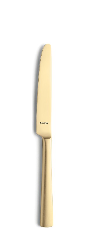 Couteau à dessert / couteau à dessert Amefa Ventura Gold Satin
