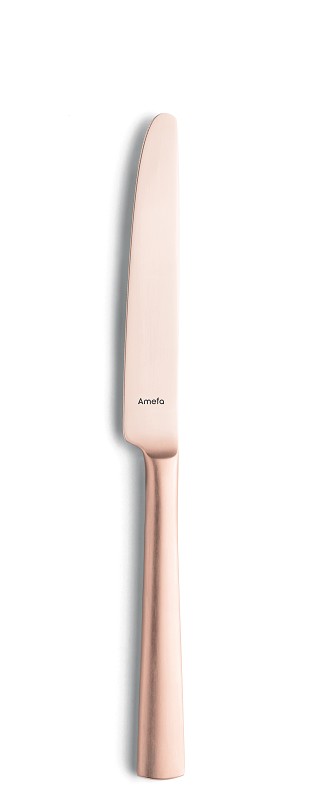 Couteau de table Amefa Ventura Copper Satin / couteau de table