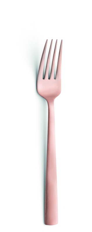 Fourchette à dessert Amefa Ventura Copper Satin