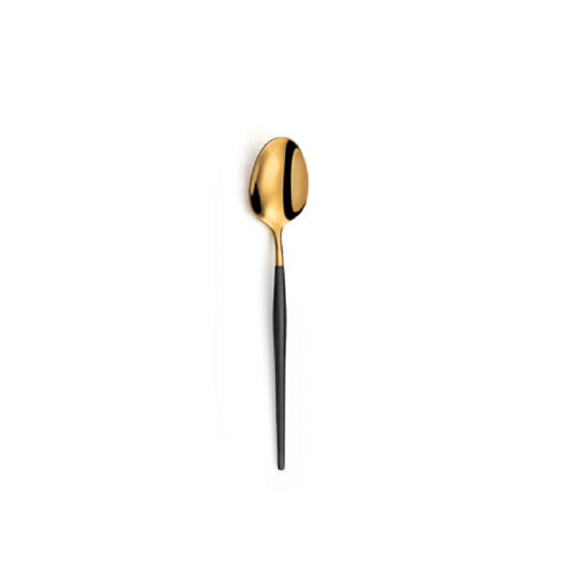Cuillère à café moyenne Amefa Soprano Noir/Or