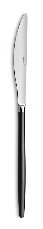 Couteau de table Amefa Soprano Noir / couteau de table