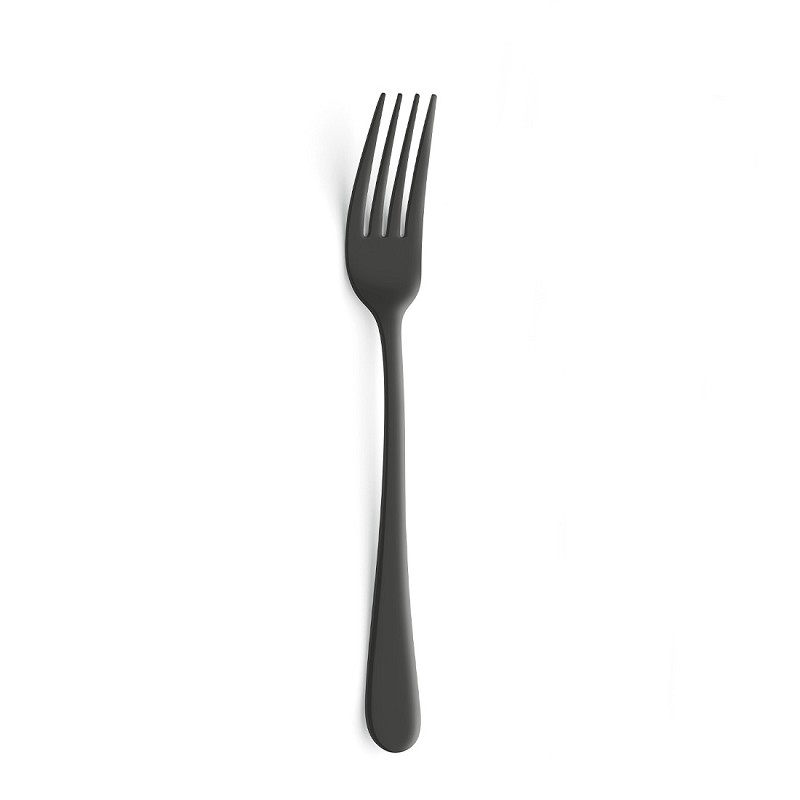 Fourchette de table Amefa Austin noire / fourchette de table