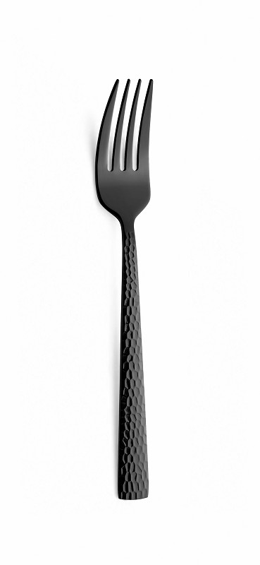 Fourchette de table Amefa Felicity noire en velours PVD