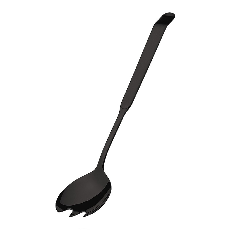 Buffet Amefa Buffet à cartes suspendu en satin noir Sal. Serv. Fourche petite (PVD noir)**