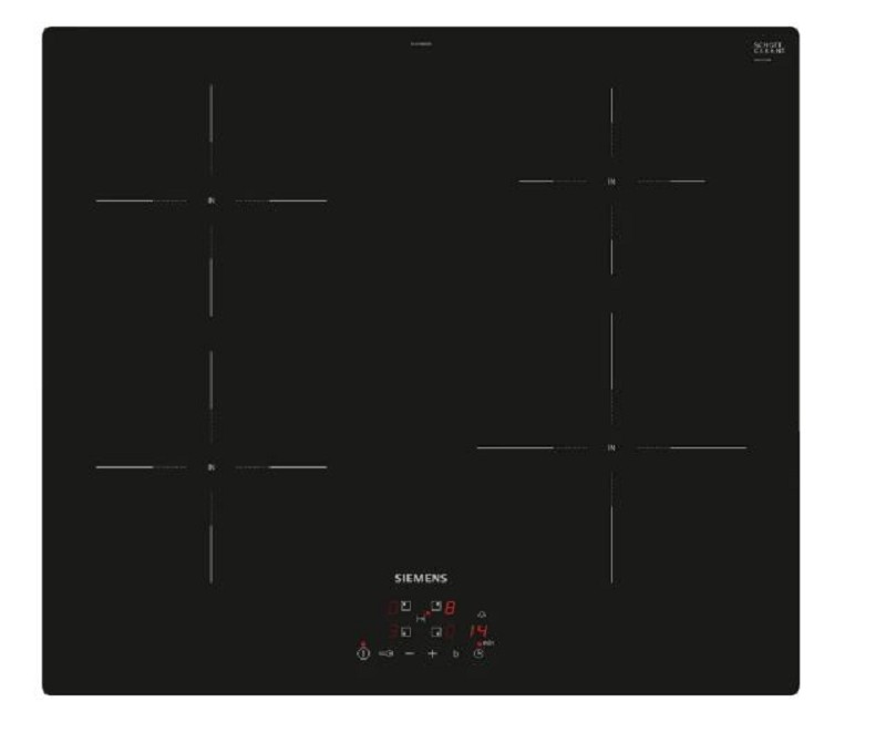 Siemens Plaque encastrable 60 cm, Noire