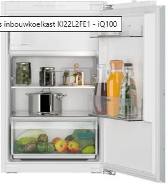 Réfrigérateur encastrable Siemens, 88 cm, 136 L. DOD