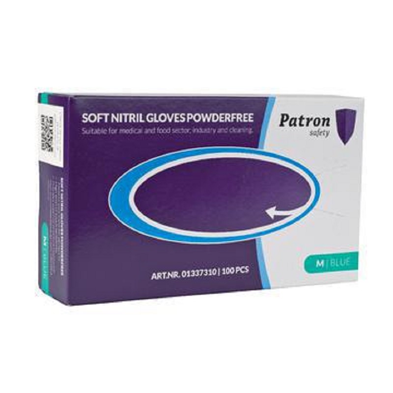 Gants en nitrile Patron, M, paquet de 100