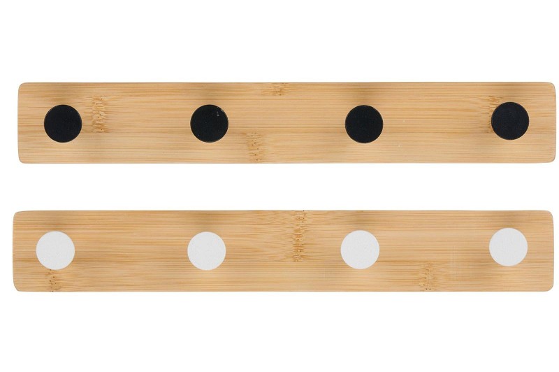 Patère en bambou 33 x 5 x 4 cm