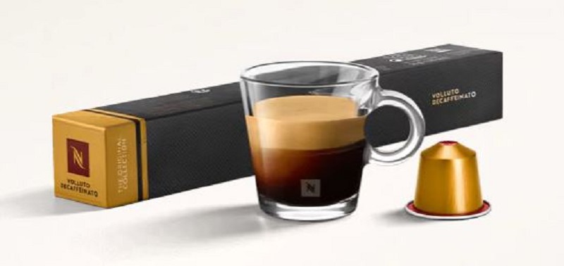 Nespresso Volluto Decaffeinato coffee pod (price per cup) Number of cups per package: 10