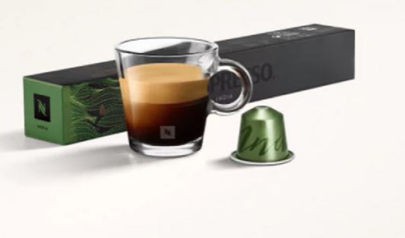 Nespresso Master Origins India coffee pod (price per cup) Number of cups per package: 10