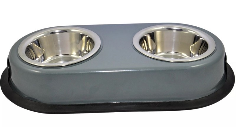 Gamelle double antidérapante