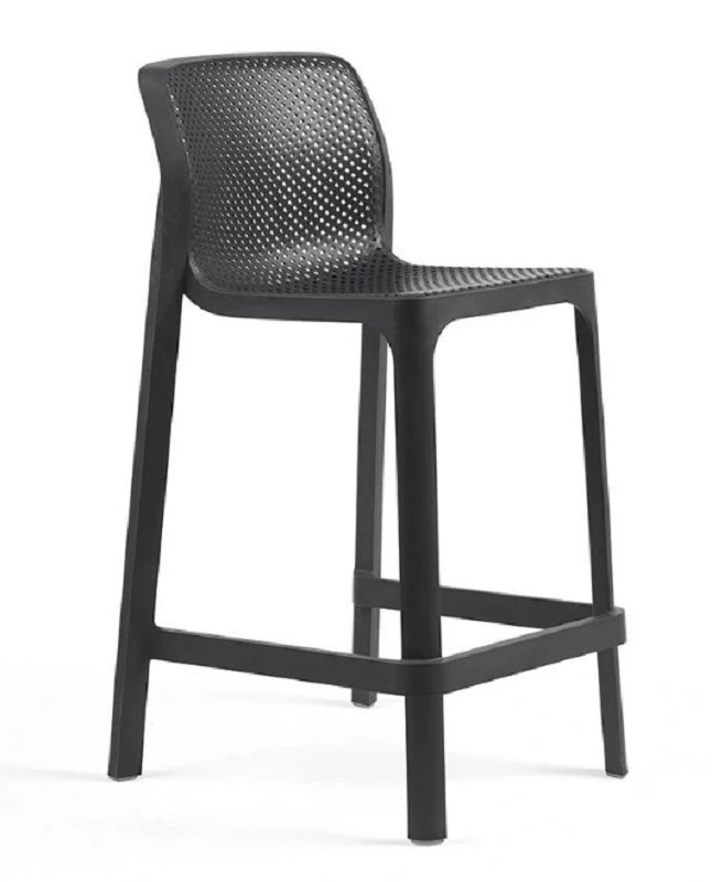 Nardi Net Chaise de Bar Mini Anthracite