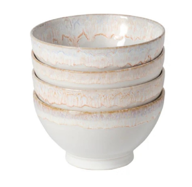 Bols à latte Costa Nova 15 cm, lot de 4, blancs