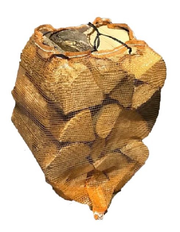 Bois de chauffage séché au four en filet 22 L