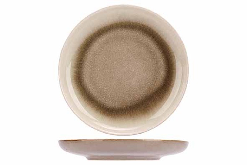 Assiette à gâteau forêt 14cm Faïence