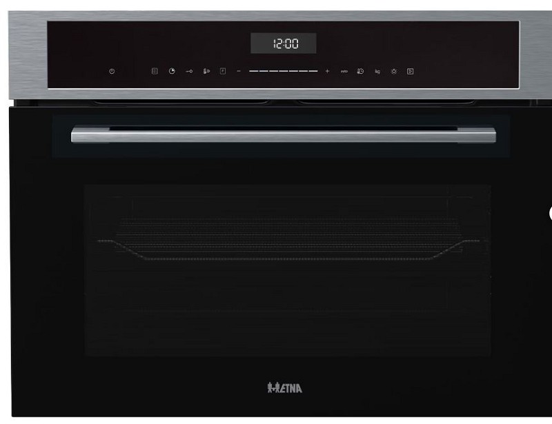 Four à micro-ondes combiné encastrable Etna CM250RVS