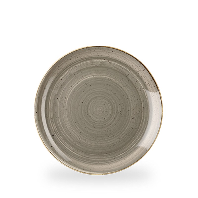 Assiette plate Stonecast Peppercorn Grey (26 cm).